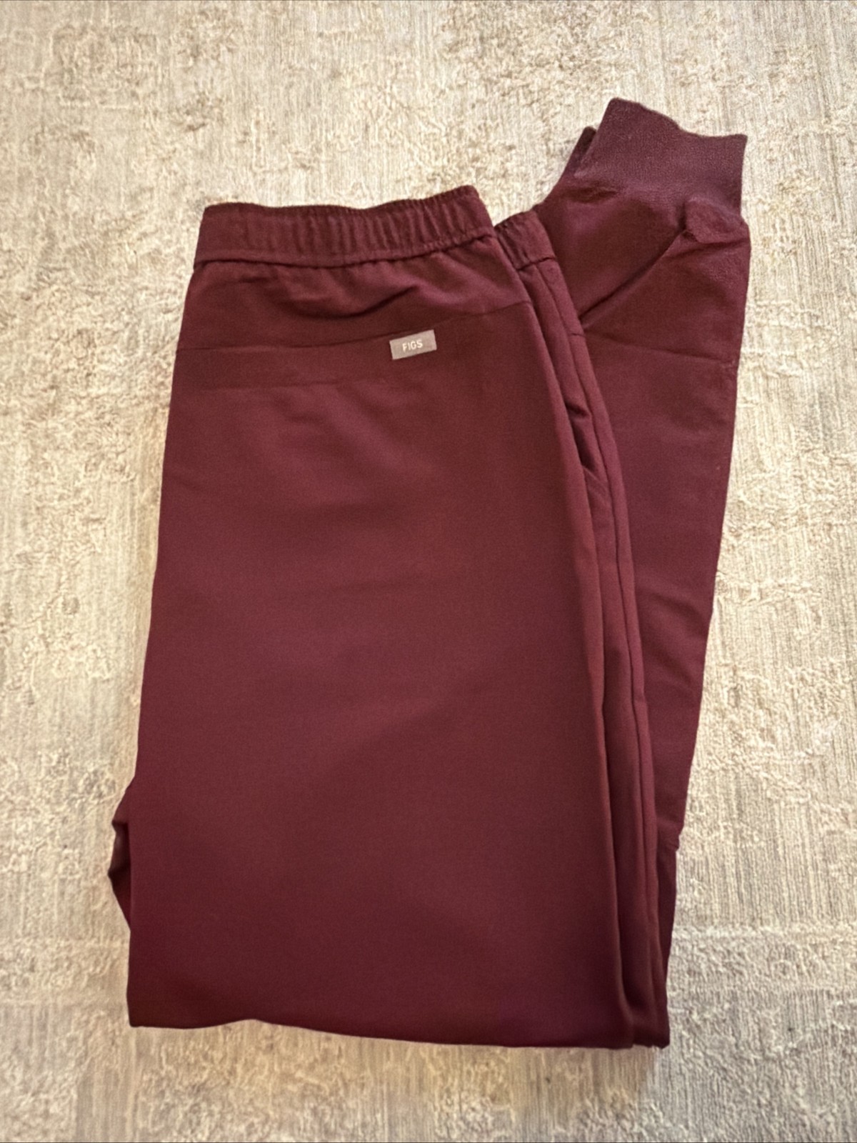 Figs Men TANSEN JOGGER 2.0 Tall Size XL New With Tags Burgundy