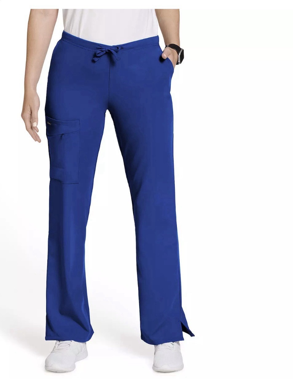 JOCKEY Drawstring Pockets Women’s Scrub Pants 2249-1031 GALAXY BLUE -LG (tall)
