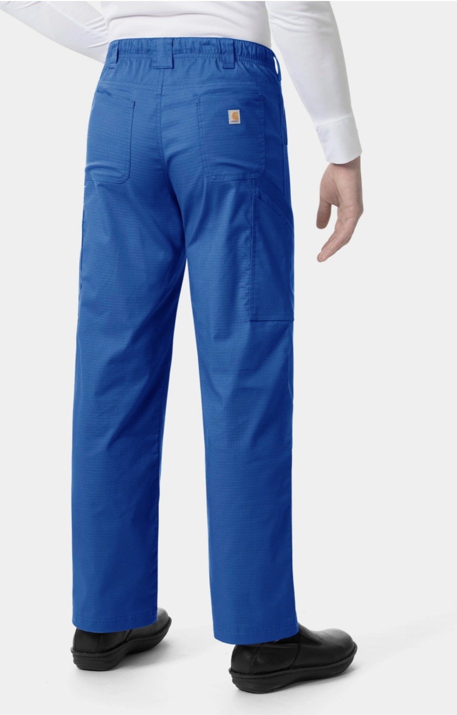 Carhartt Scrub Pants Rugged Flex Ripstop Cargo Royal Blue Medical Mens 2X C54108