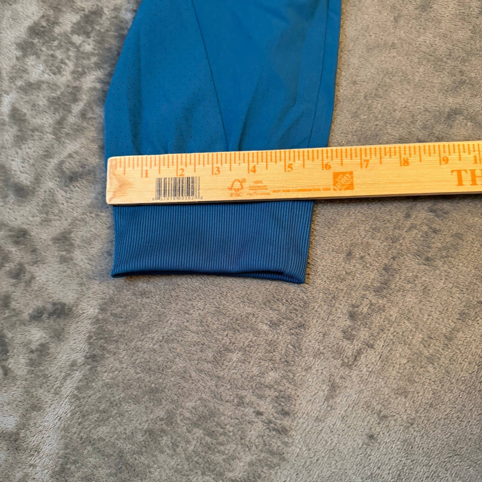 Barco One Cargo Jogger Scrubs Mens Large 6-Pocket Performance Bahama Blue NWT