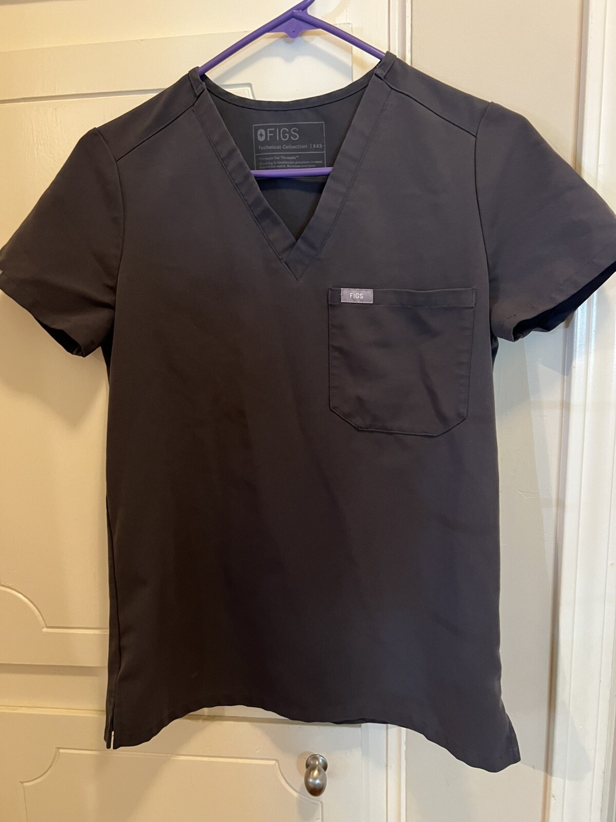 FIGS Technical Collection One-Pocket Scrub Top Uniform Size XXS Women’s