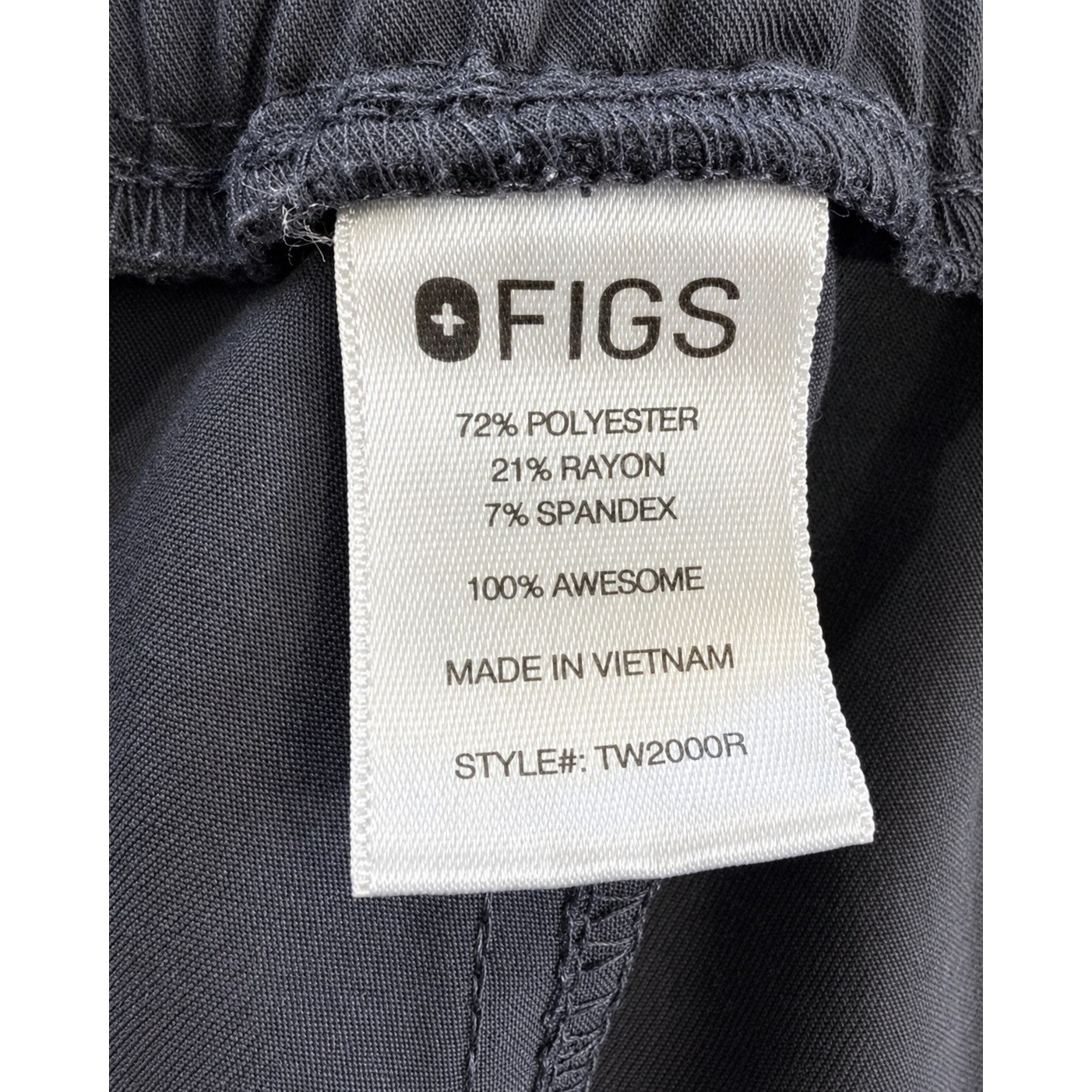 FIGS Scrub Pants Womens XXL Navy Excellent Technical Collection TW2000R Cargo
