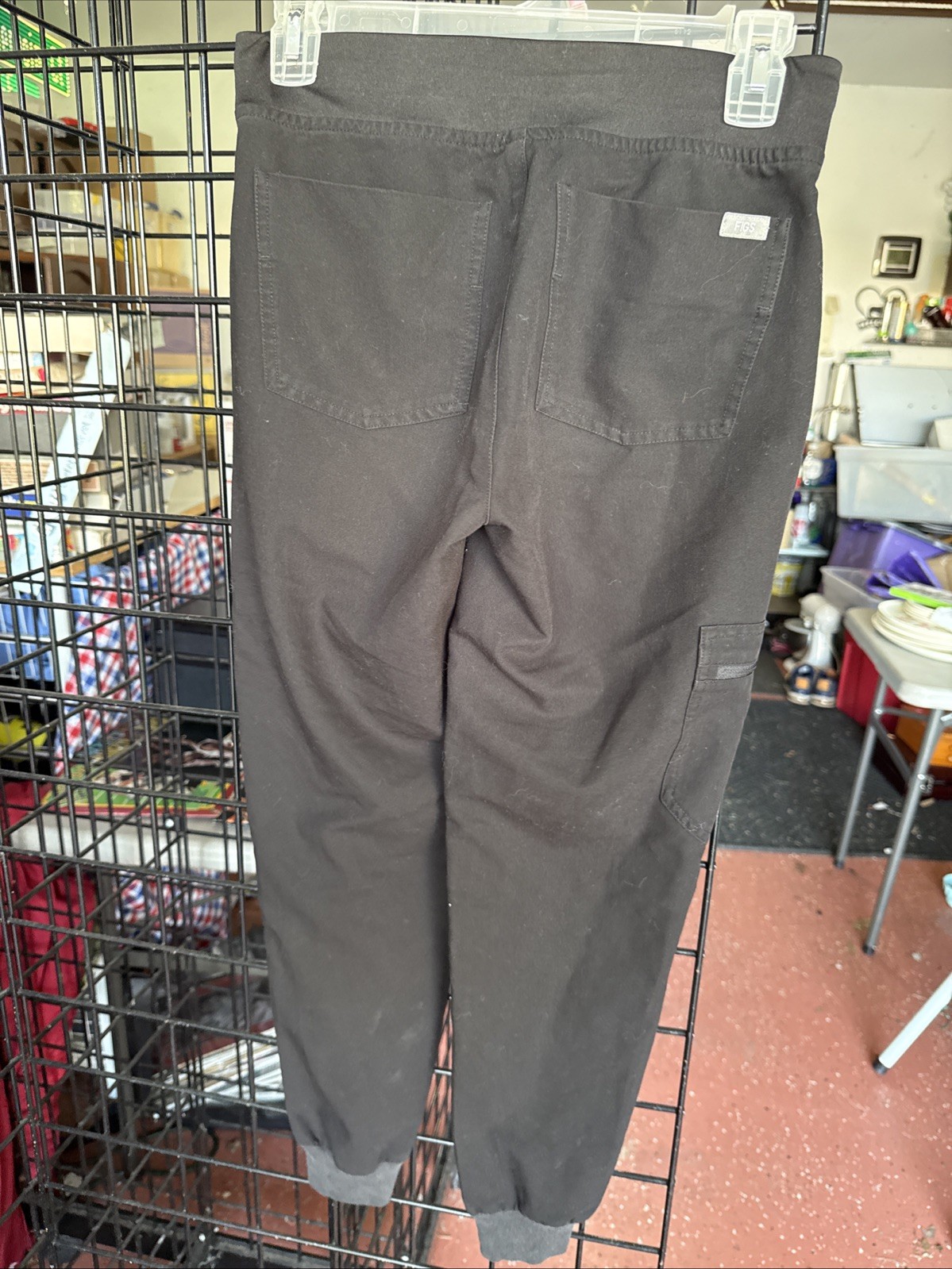 FIGS Kade Straight-Leg Scrub Pants Light Blue Womens S T21004