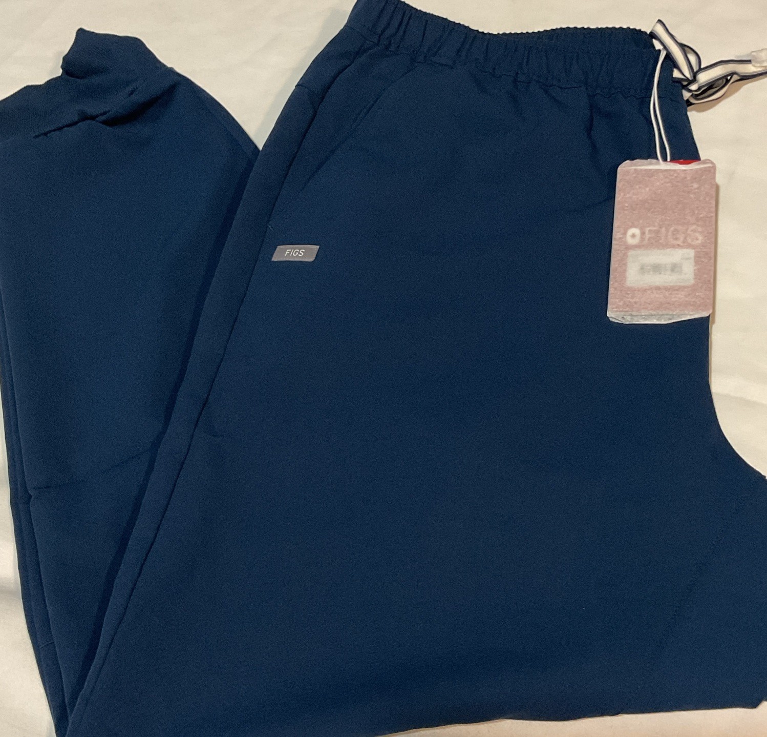 ➿ FIGS Men’s team USA tansem scrub pants, blue, XL