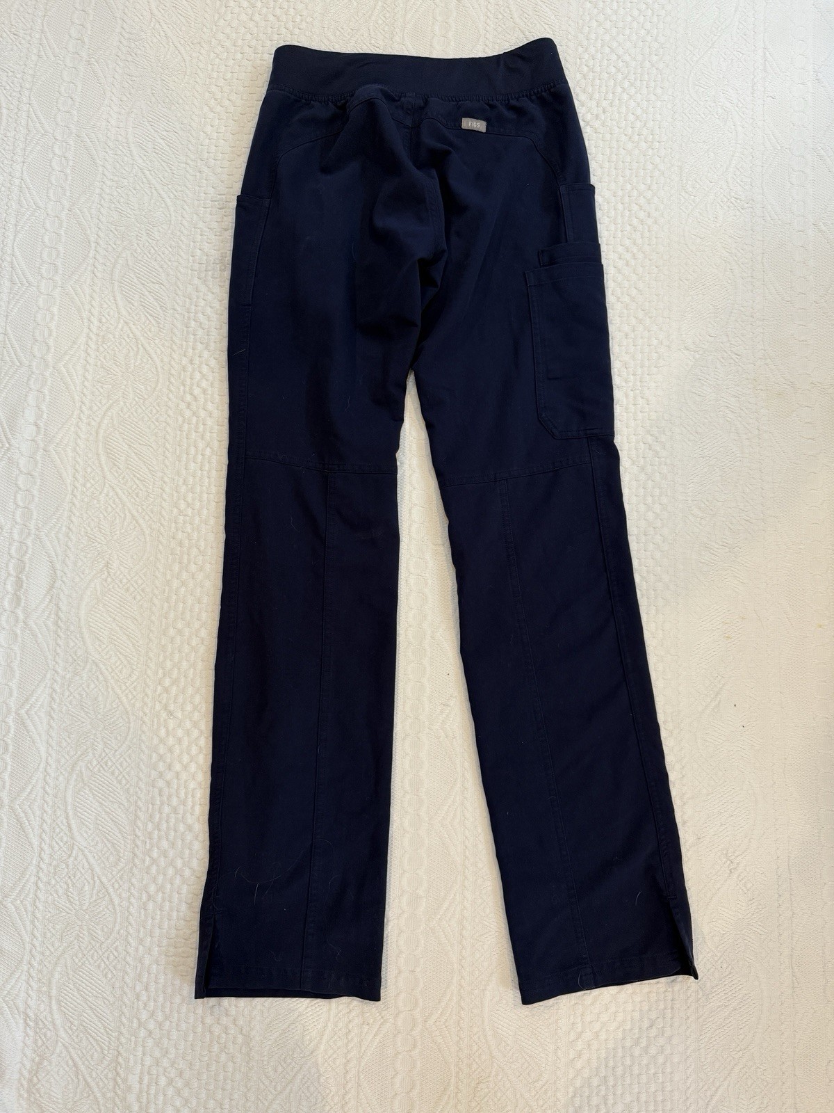 FIGS Kade Cargo Scrub Pants Women’s XXS Navy Blue