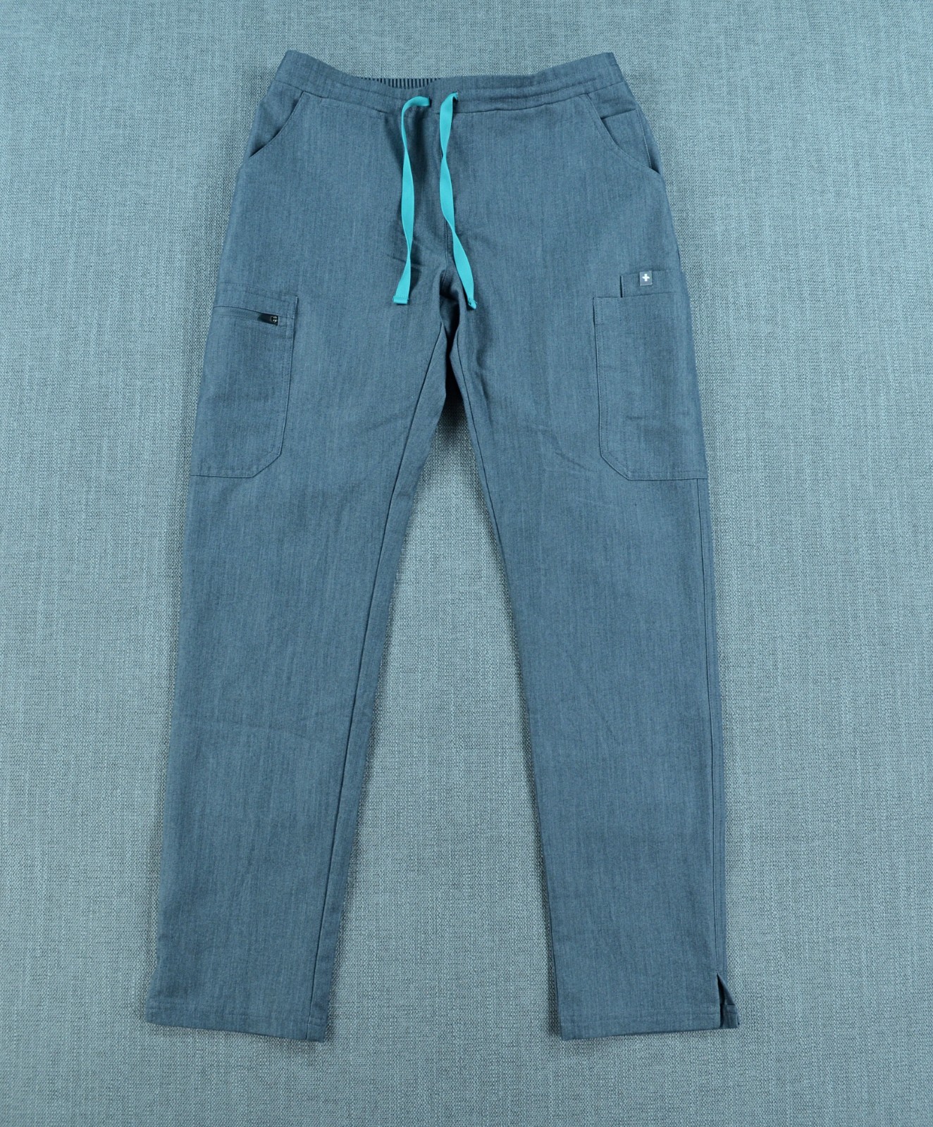 FIGS Scrub Pants Women’s Size S Gray Yola Skinny TW2000R Pockets
