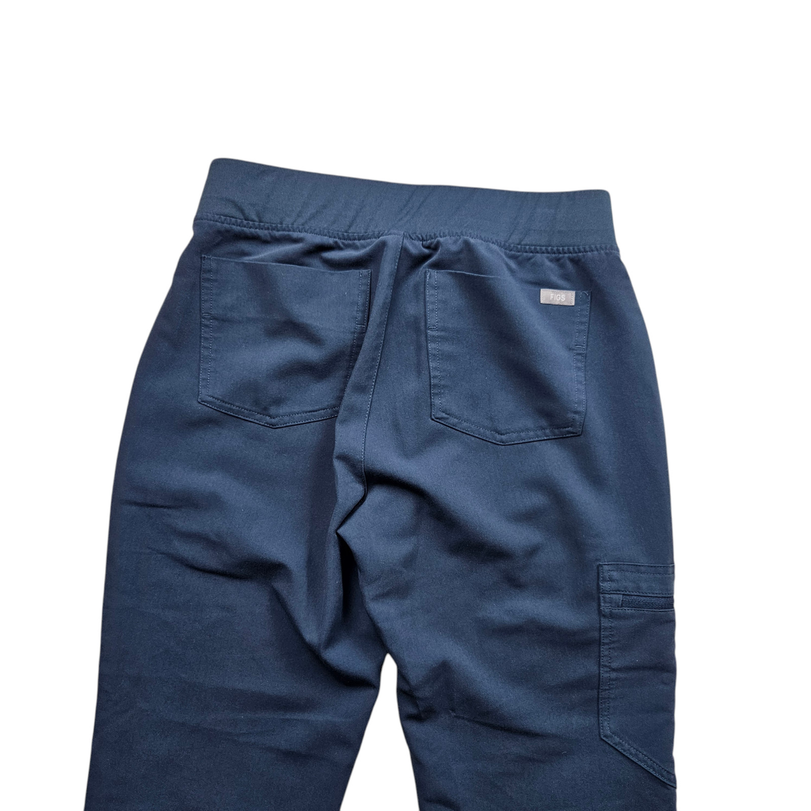 FIGS Zamora Jogger Cargo Scrub Pants Womens Size XS Petite Dark Harbor