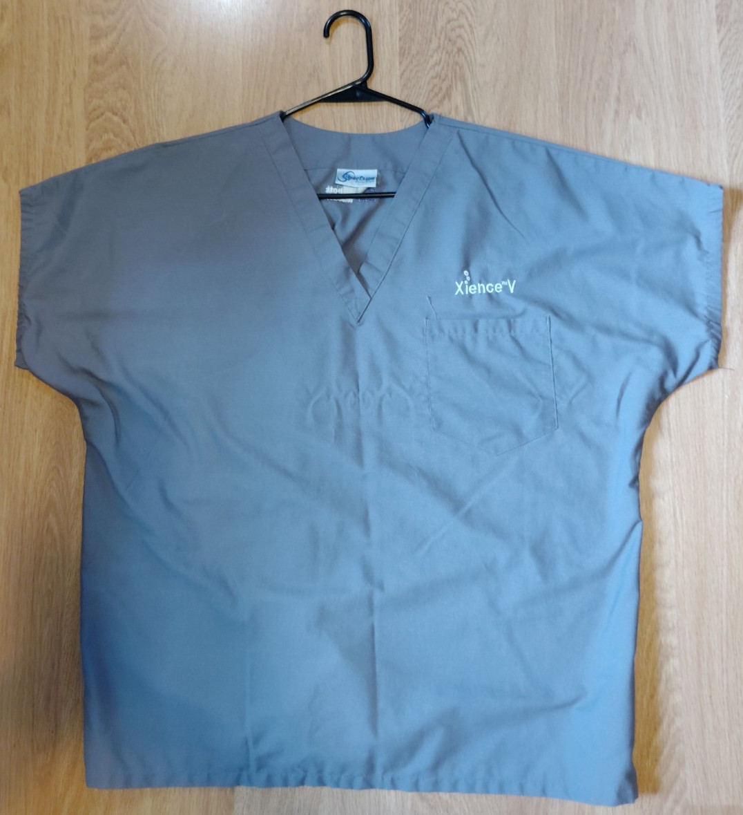 Preowned Abbott Logo Medical ScrubZone Set Xience V Logo TOP & PANTS RARE