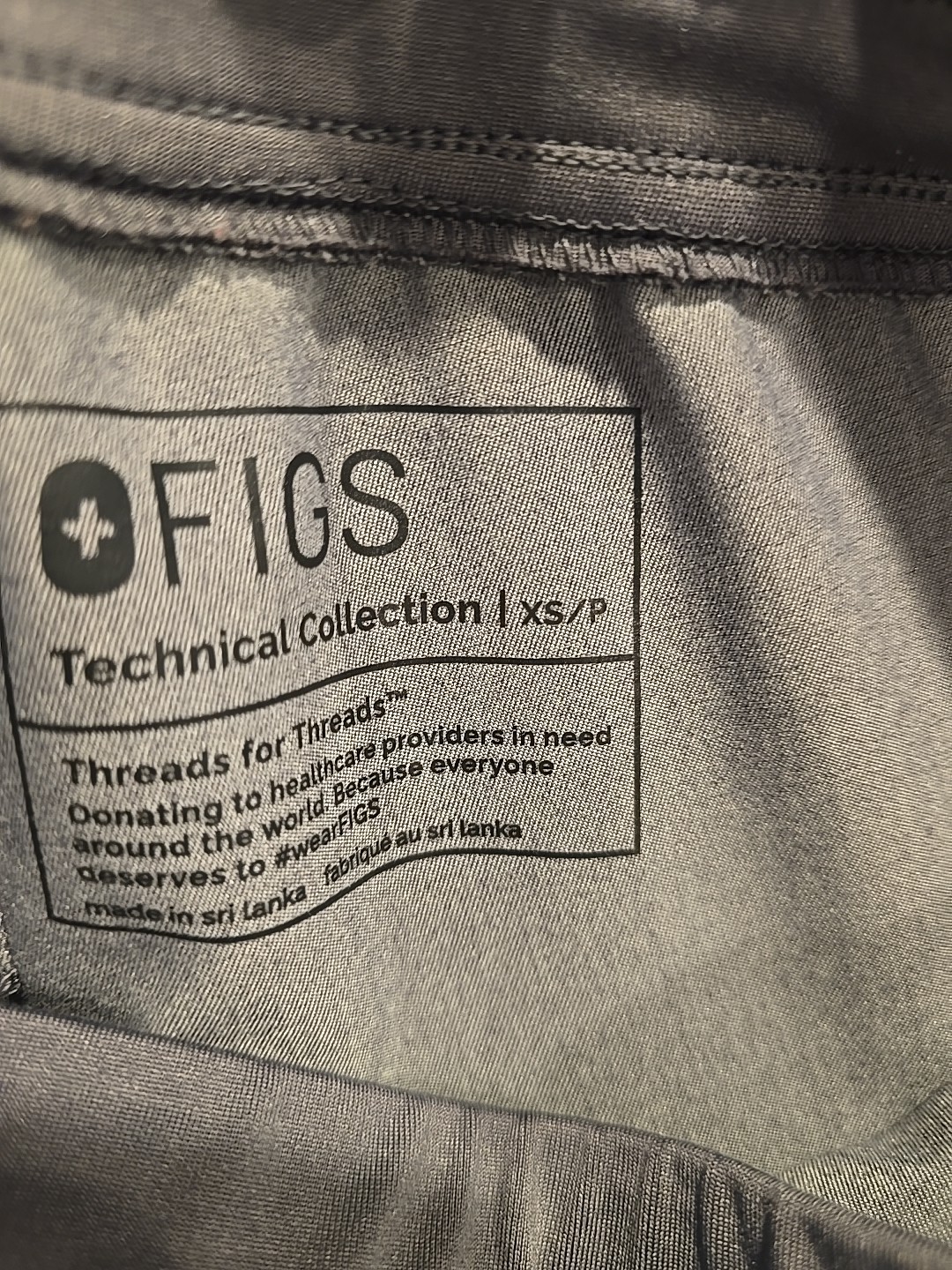 FIGS HW Zamora Jogger Scrub Pants Technical Collection Size Xs/ P Uniform