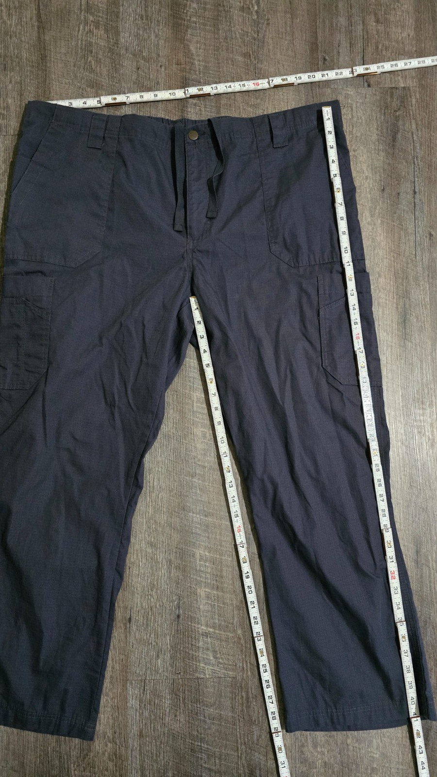 Carhartt Mens Ripstop Boot Cut 8 Pocket Cargo Scrub Pant Size 2XL Pewter Grey