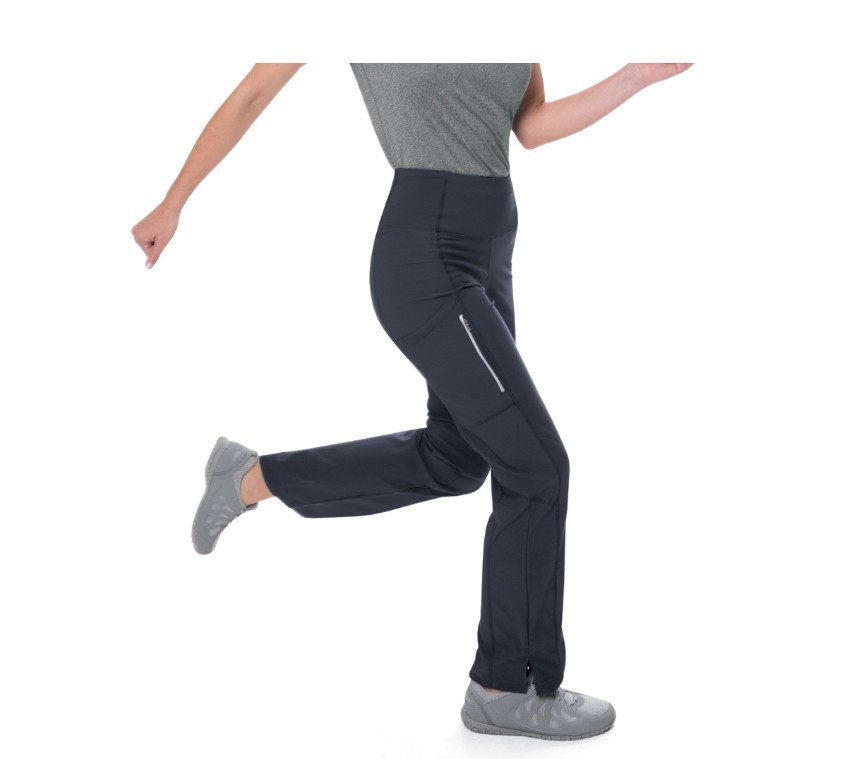 URBANE ALIGN multi pockets cargo stretchy women’s scrub pants -LARGE -CHARCOAL