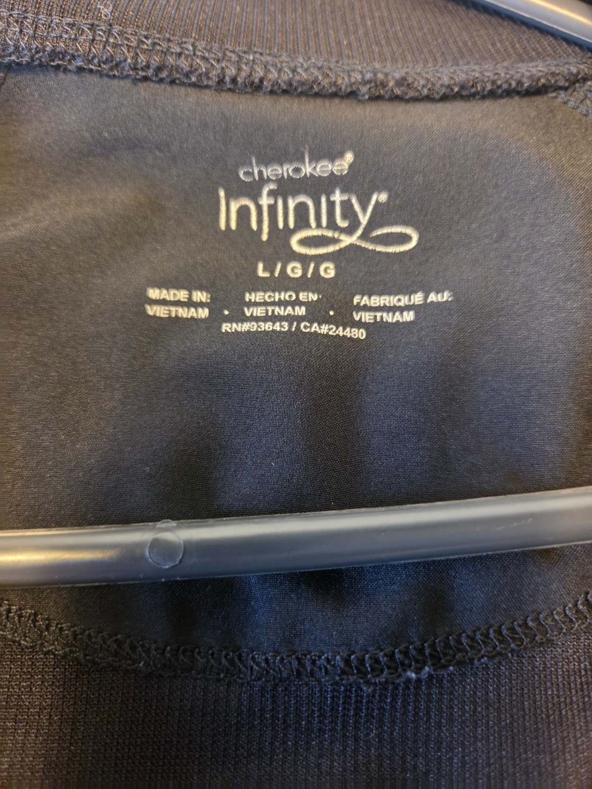Women’s Infinity Scrub Jacket Size L