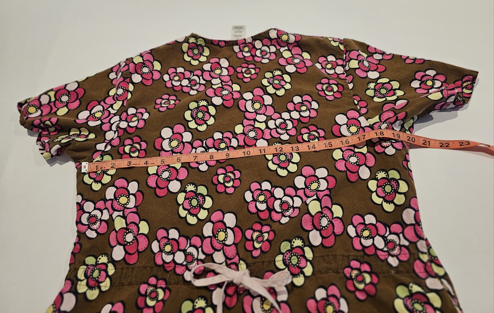Life Scrub Top Shirt Womens Multicolor Shirt Smock Nurse Medical Dental Vet- Med