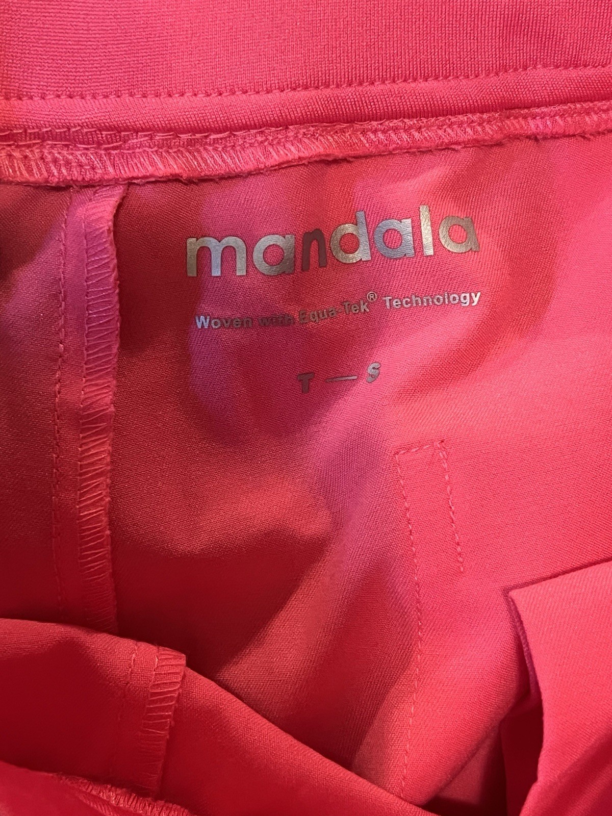 Mandala Hot Pink Scrub Set Women Size Small Tall Joggers