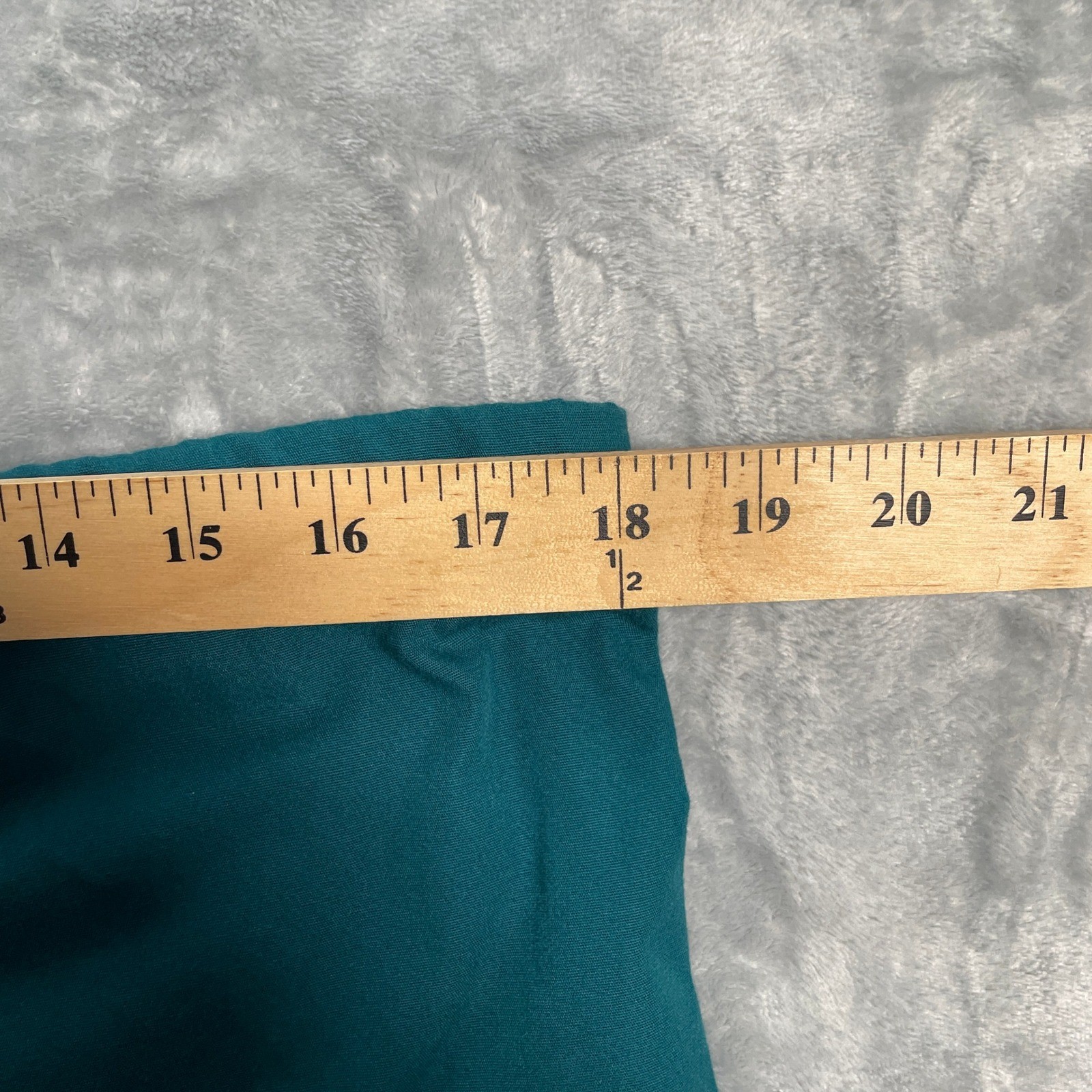 Fashion Seal Healthcare Scrub Pants Unisex Small Regular Teal Drawstring Cargo