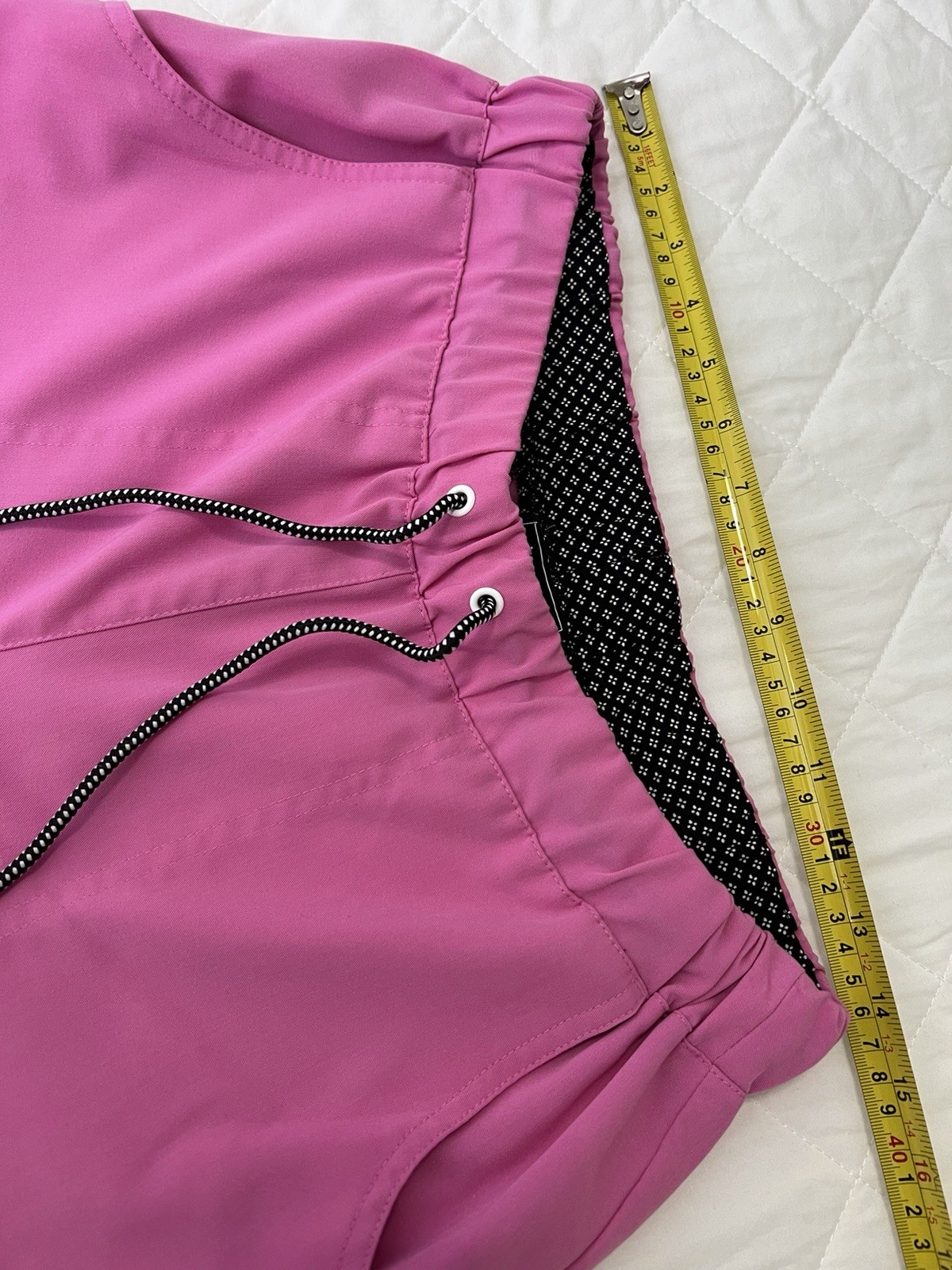 Koi Next Gen Scrub Set Pink Top M Pants S Regular Stretch Medical Nurse Uniform