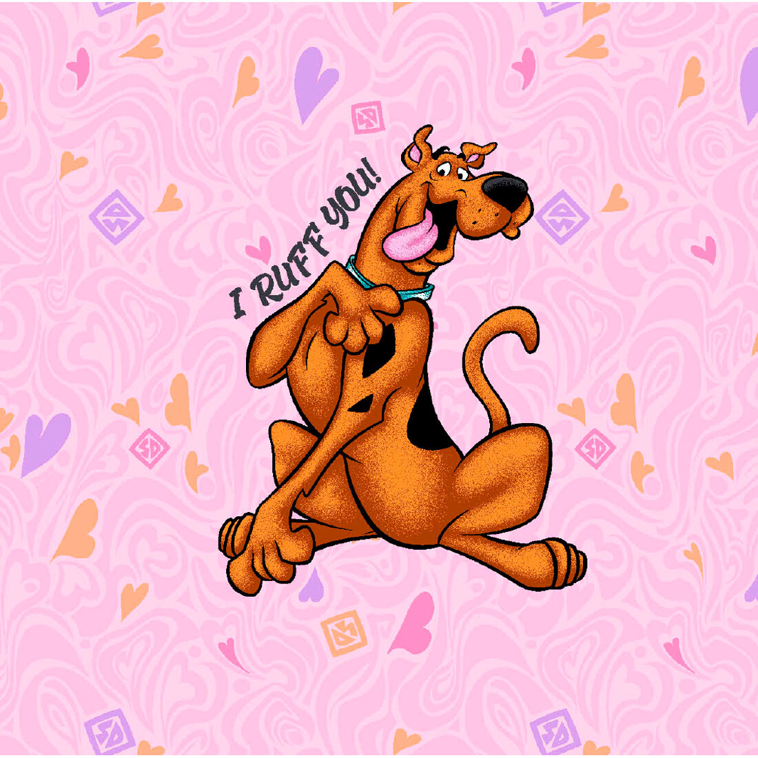 Scooby Doo Cherokee Scrubs Tooniforms V Neck Top TF626 SDHL