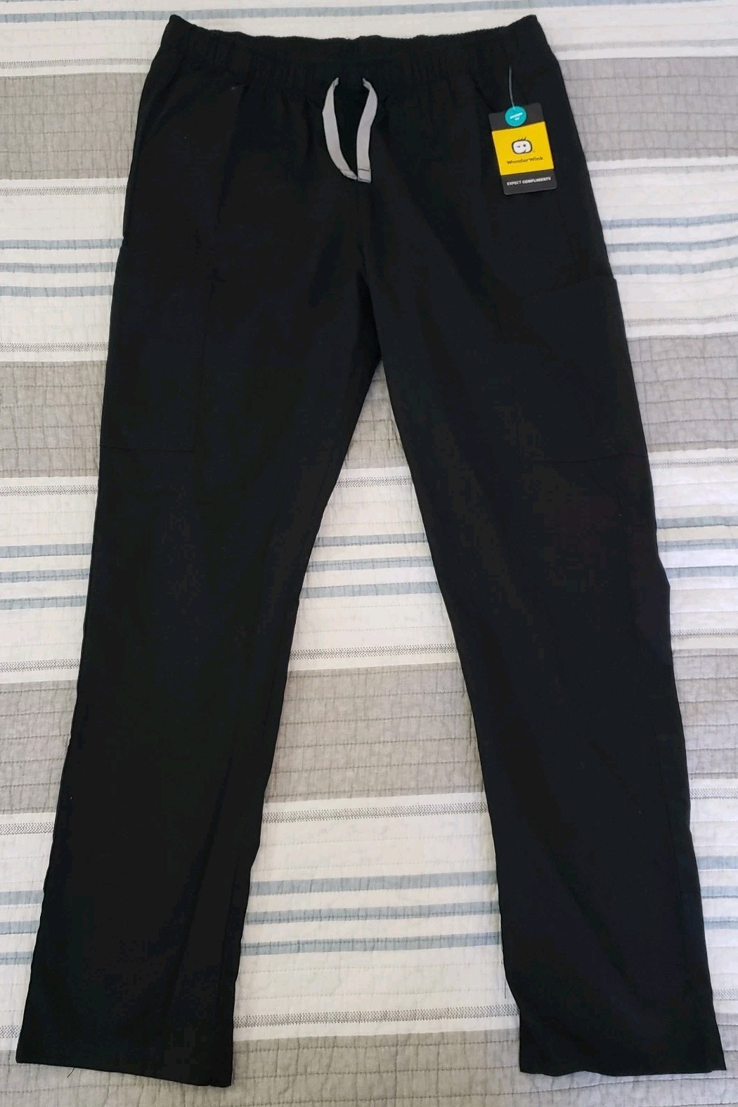 Wink Work 505 Women’s Convertible Slim Leg Cargo Scrub Pants NEW Medical Uniform