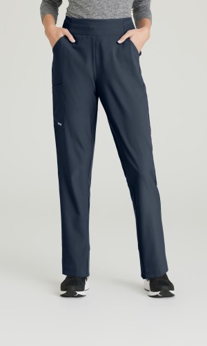 GREYS ANANTOMY EVOLVE STRETCH WOMEN SCRUB PANTS IN STEEL ALL SIZES #GSSP651, NWT