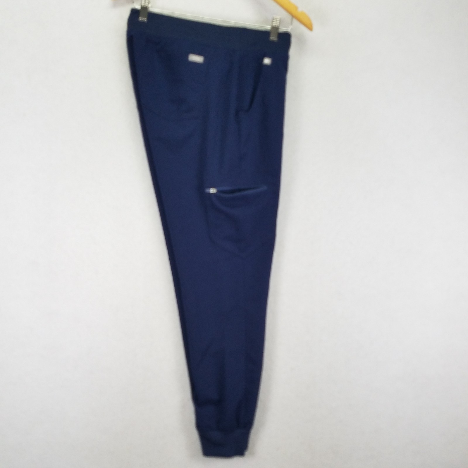 FIGS Technical Collection Scrub Pants Womens Medium Navy Blue Jogger Cargo Nurse
