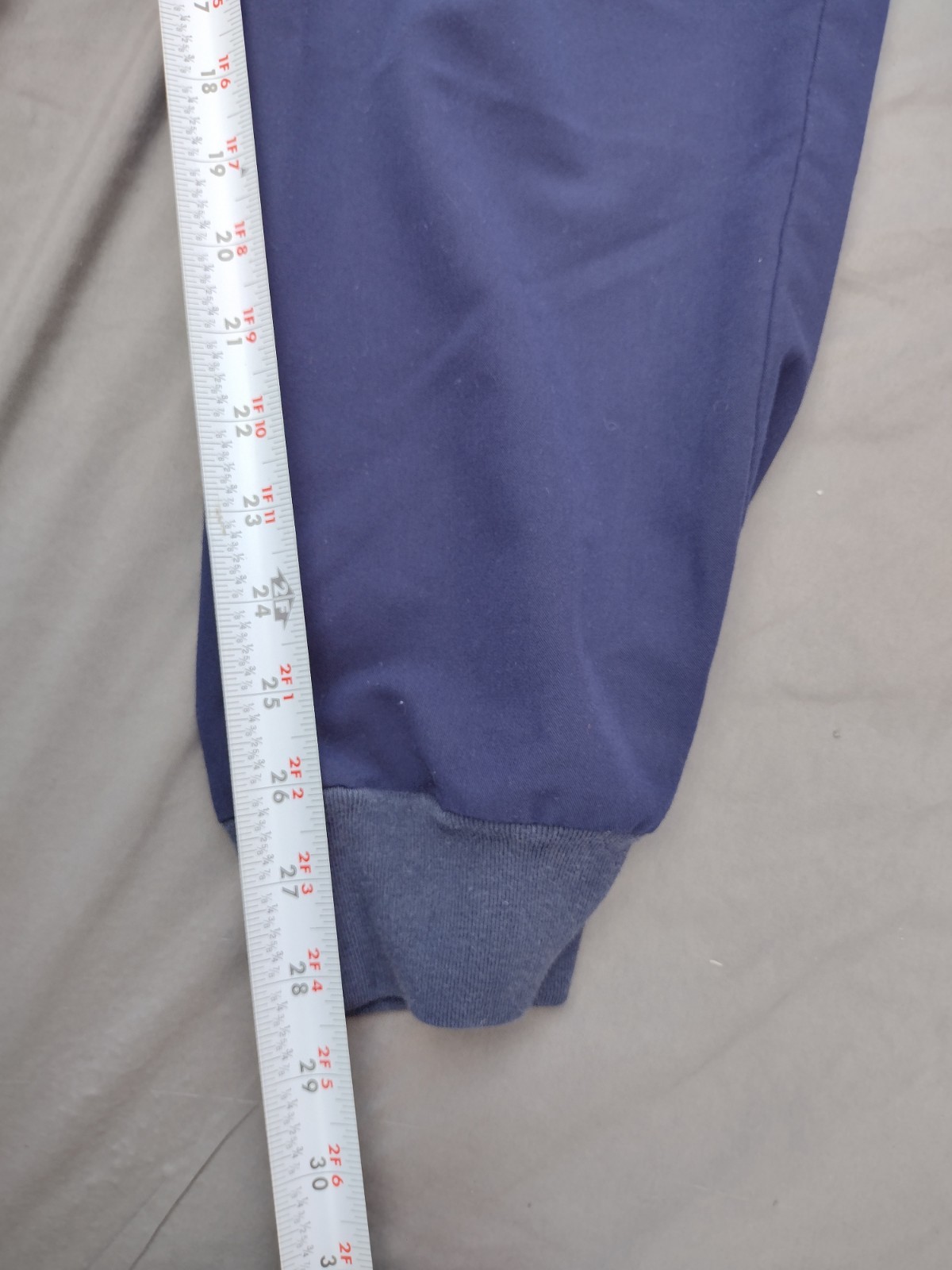 FIGS – W20SW2028 Blue Zamora Jogger Scrub Pants w/ Pockets – Women Sz L Medical