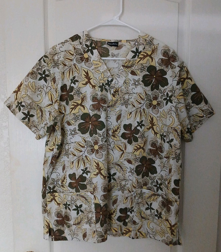 Absolute Scrub Top Sixe XL