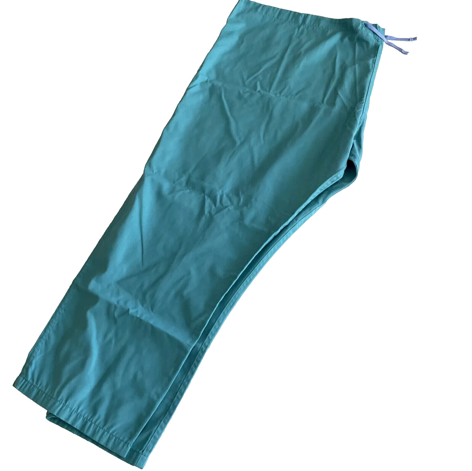 Nwt EWC Scrub Medical Pants Reversible Uniform Unisex 3XL Teal Turquoise LB2