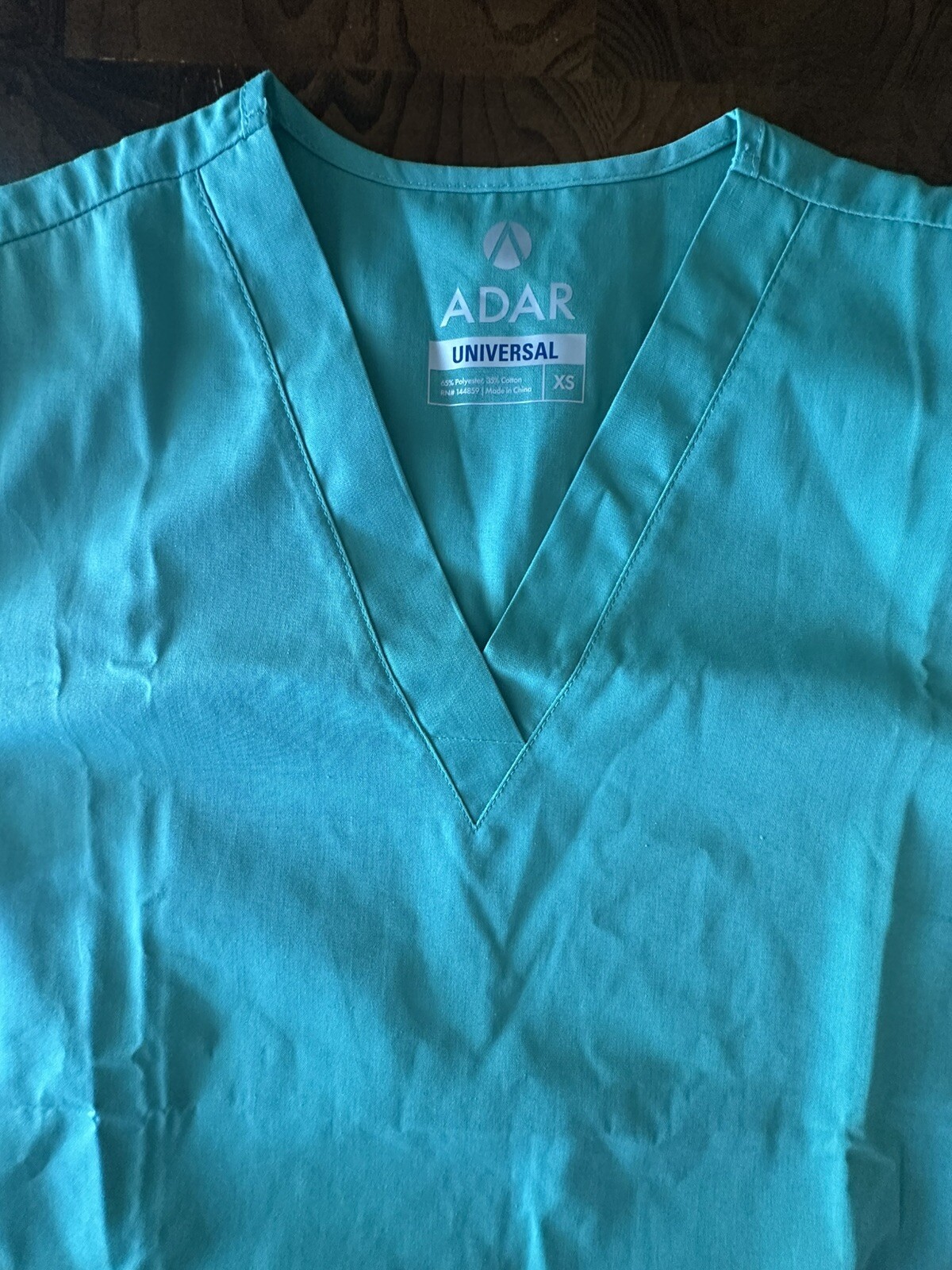 ADAR Uniform Unisex Universal Scrub Set XS – V-Neck Top/Pants Surgical Green ￼