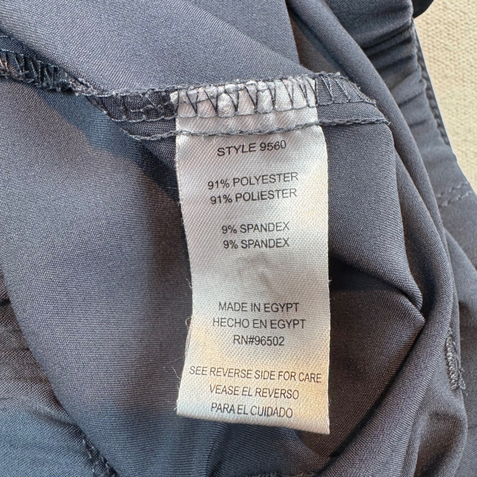 HH Works by Healing Hands Scrub Pants XL Gray Cargo Drawstring Style 9560 Mens