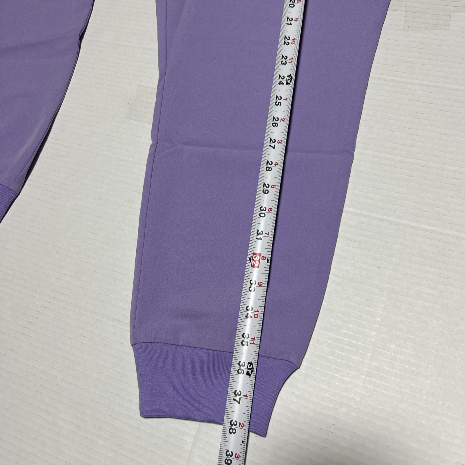 NWT FIGS Zamora Jogger High Waisted Scrub Pants Lavender Yoga Waist Stretch XL