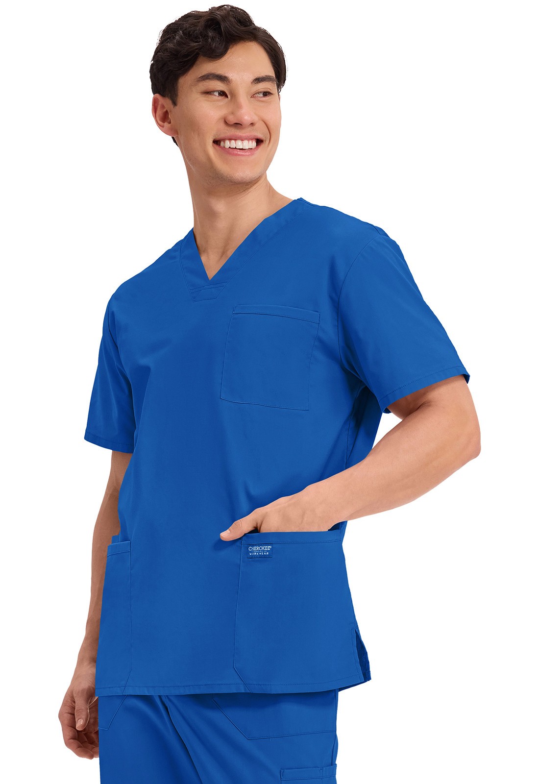 Royal Cherokee Workwear Professionals Scrubs Mens V Neck WW695 ROY
