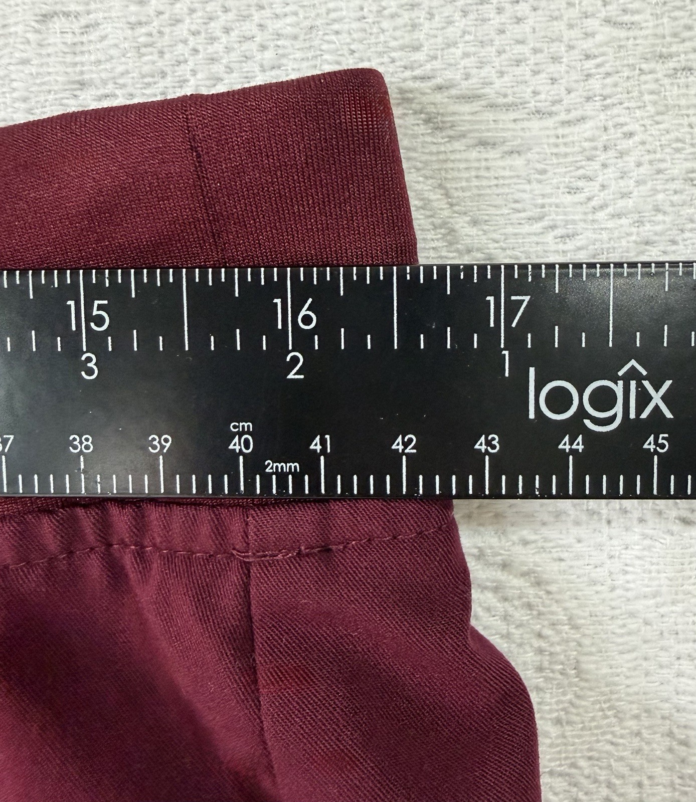 Figs Zamora Jogger Scrub Pants Women Sz M Burgundy Technical Collection