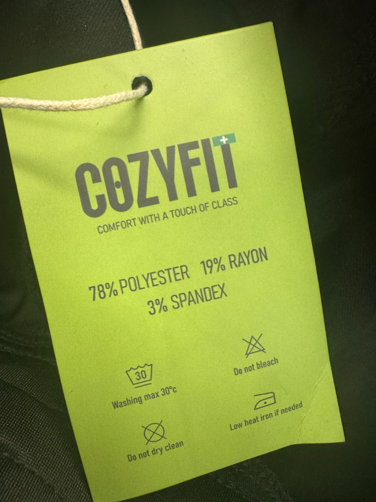 Cozyfit Medical Scrub Pants Womens Small Black Drawstring Uniform Healthcare NWT
