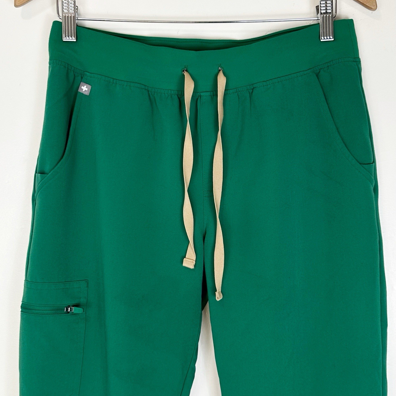 FIGS Zamora Scrub Jogger Pants Size S PO#6356 Indocyanine Green Limited Edition