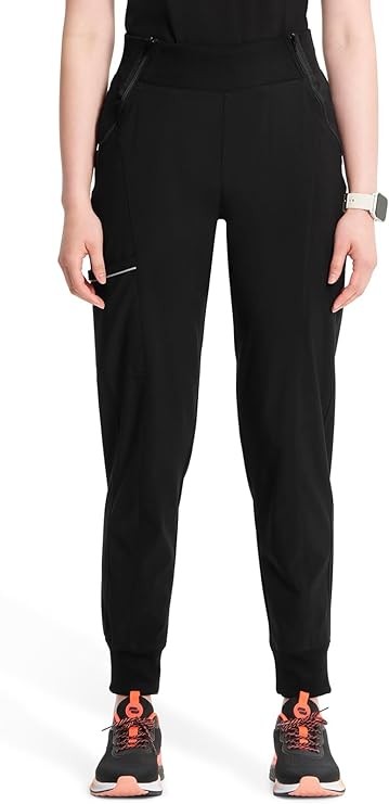 Scrubs Women’s Cherokee Infinity CK110A Tapered Leg Jogger Pant Black Pre-Owned
