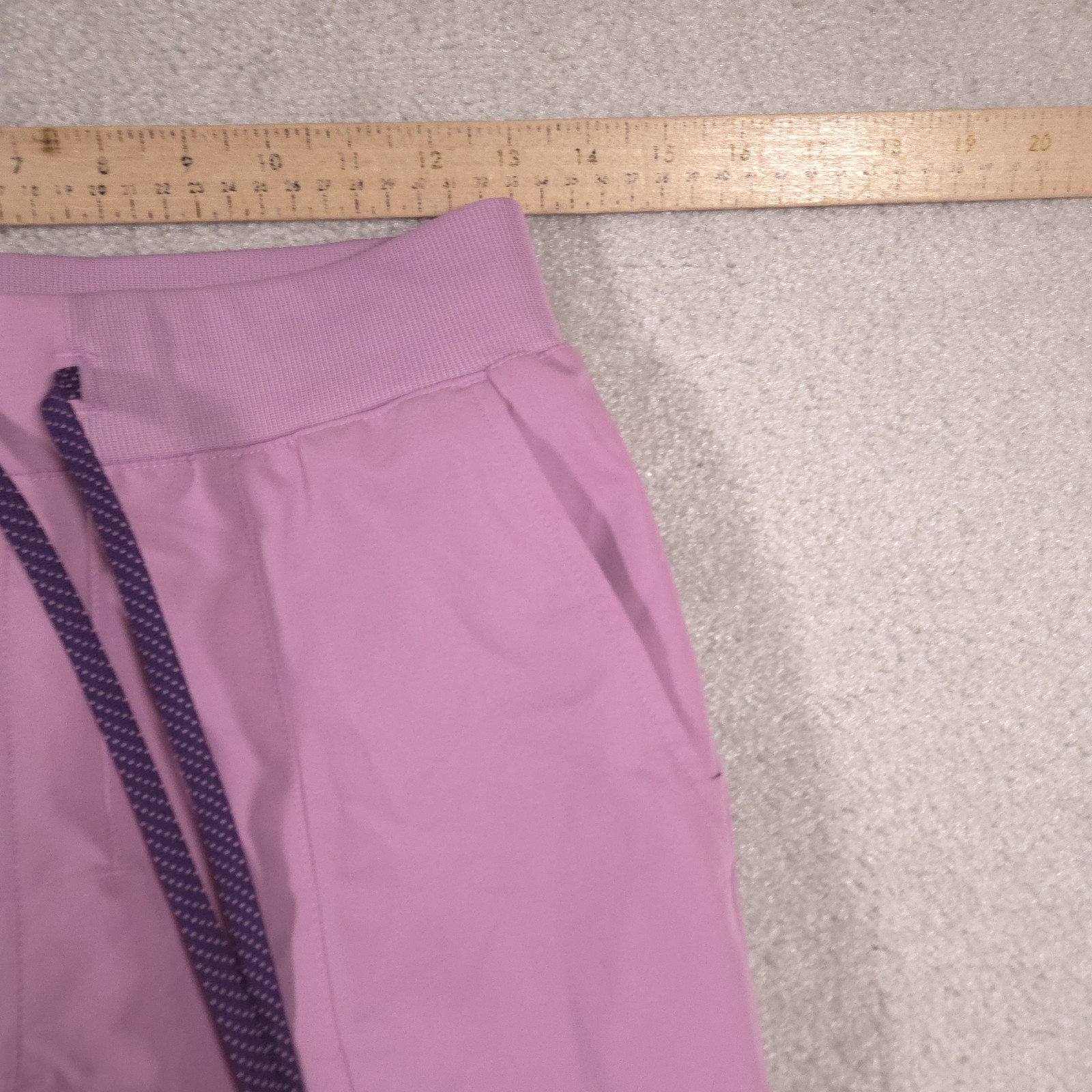 Fabletics Scrub Pants Women’s Small Purple On-Call Jogger Cargo Medical Nurse