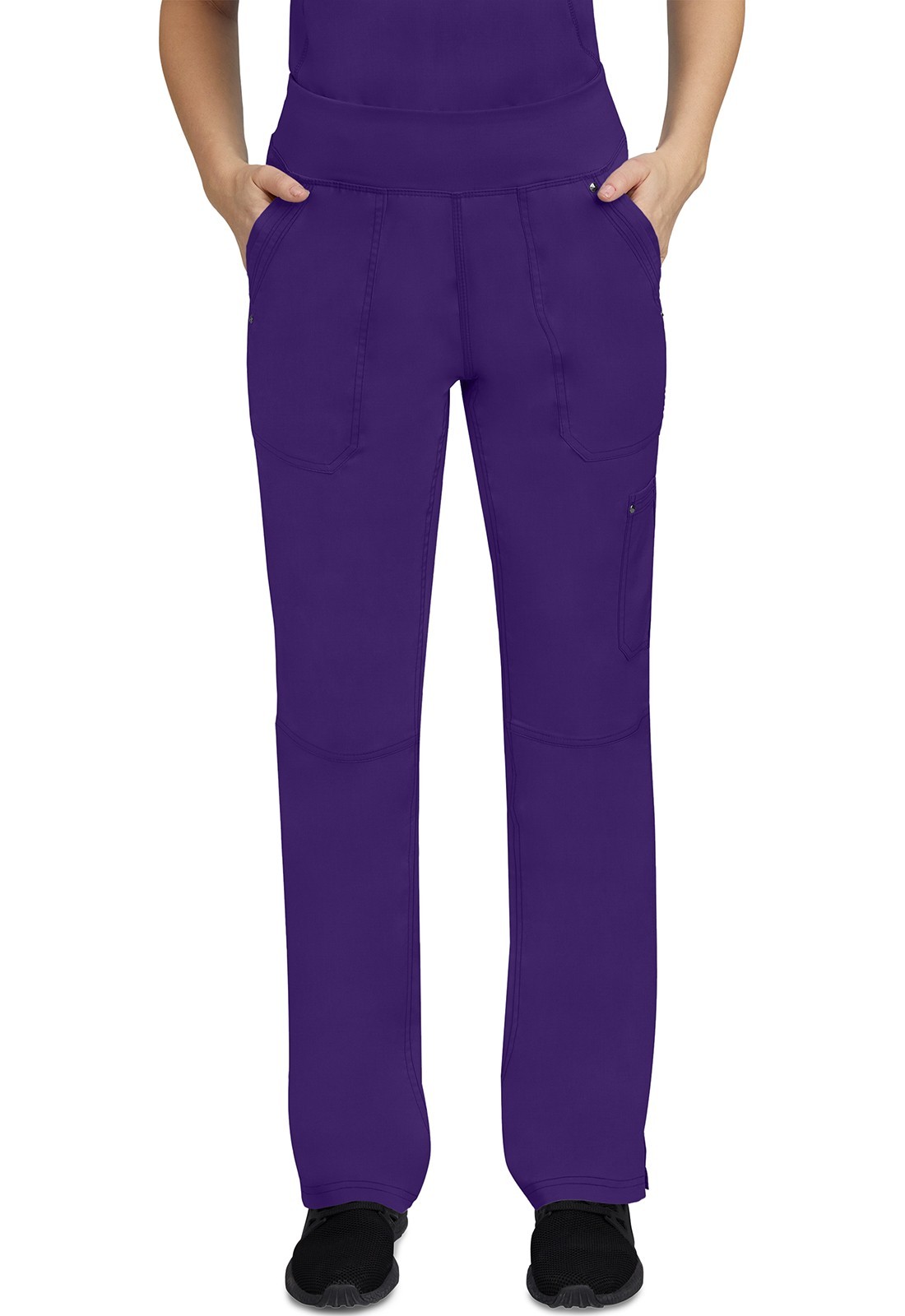HealingHands Women Scrub Tori Petite Pant 9133P TRUGP True Grape Free Ship