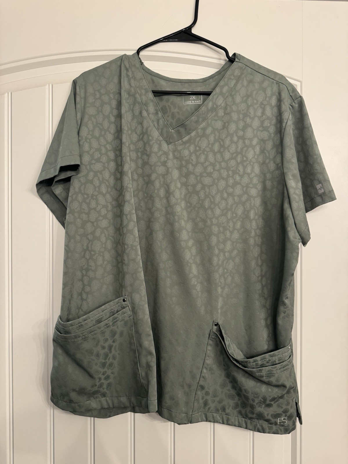 Easy STRETCH Lina Women’s scrub SET – Olive Green Size 2xL
