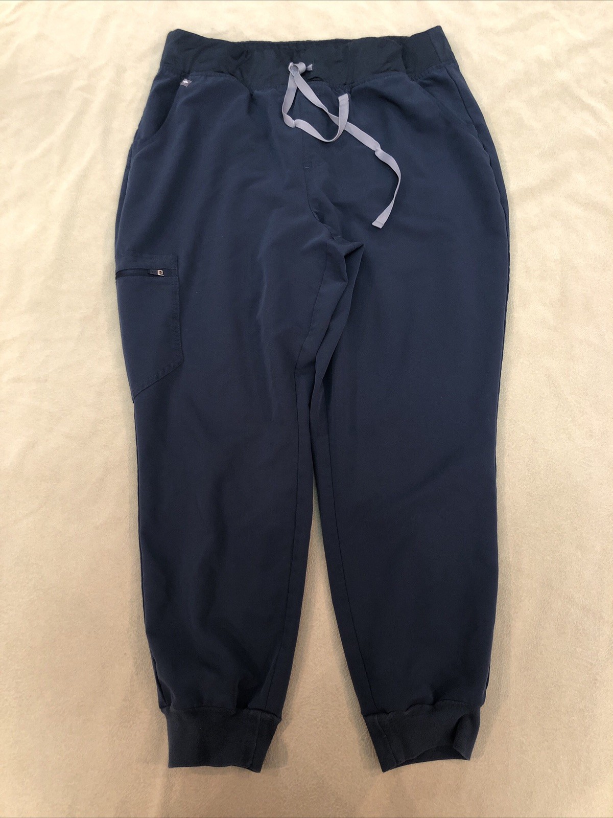 Figs Scrub Pants Xl Petite Joggers Po #3023 Dark Harbor