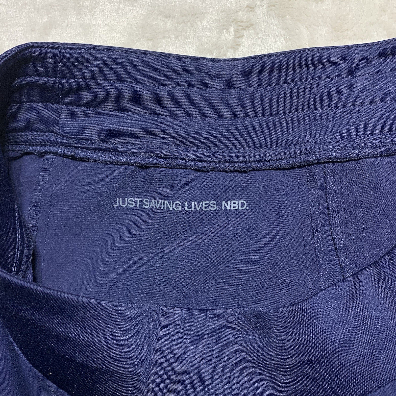 FIGS Yola Scrub Pants Women’s Small Tall Navy Blue W18SW2005T