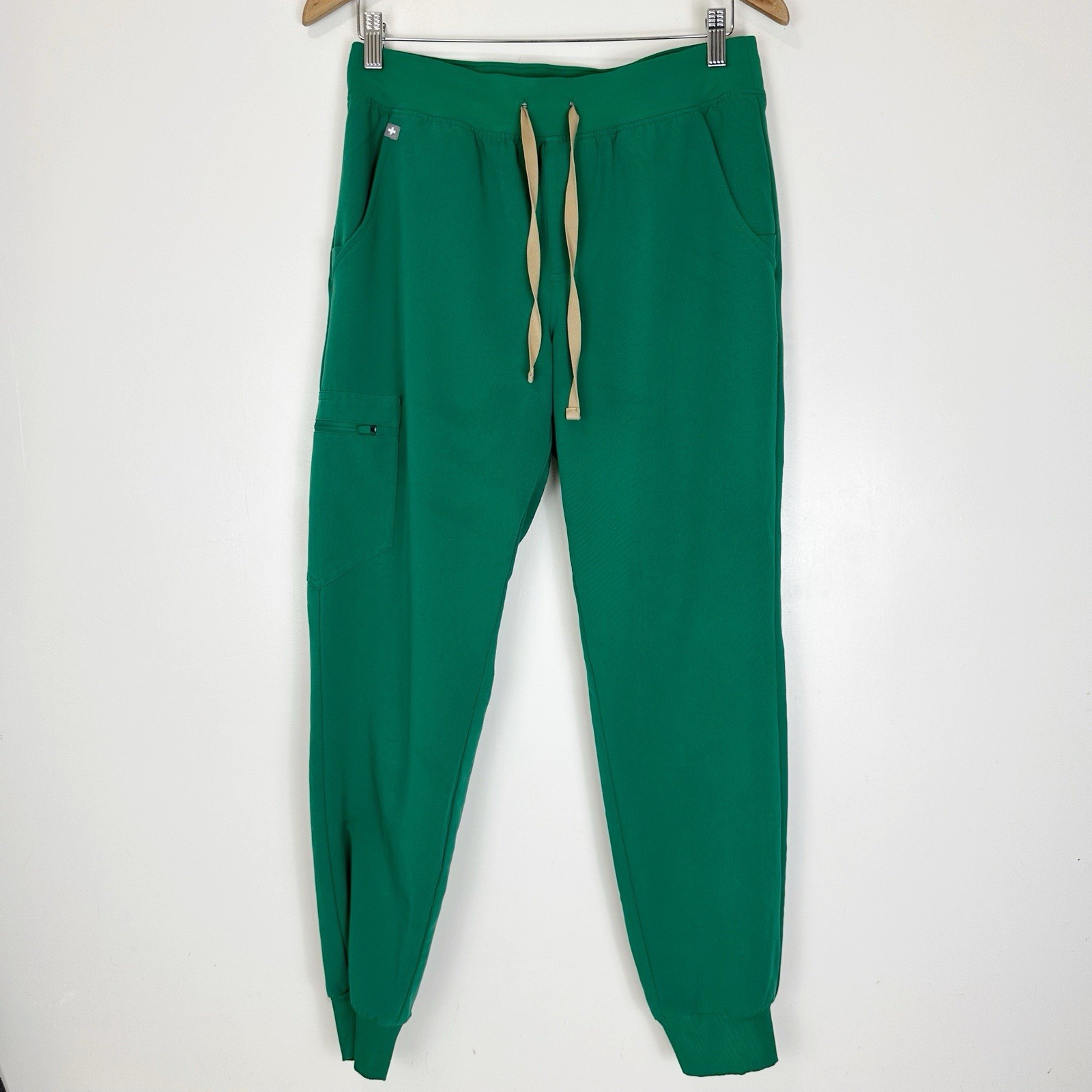 FIGS Zamora Scrub Jogger Pants Size S PO#6356 Indocyanine Green Limited Edition