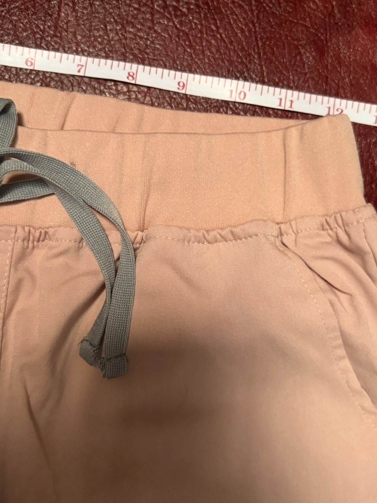Niaahinn 1-Pocket Scrubs Set Mauve Sz Small