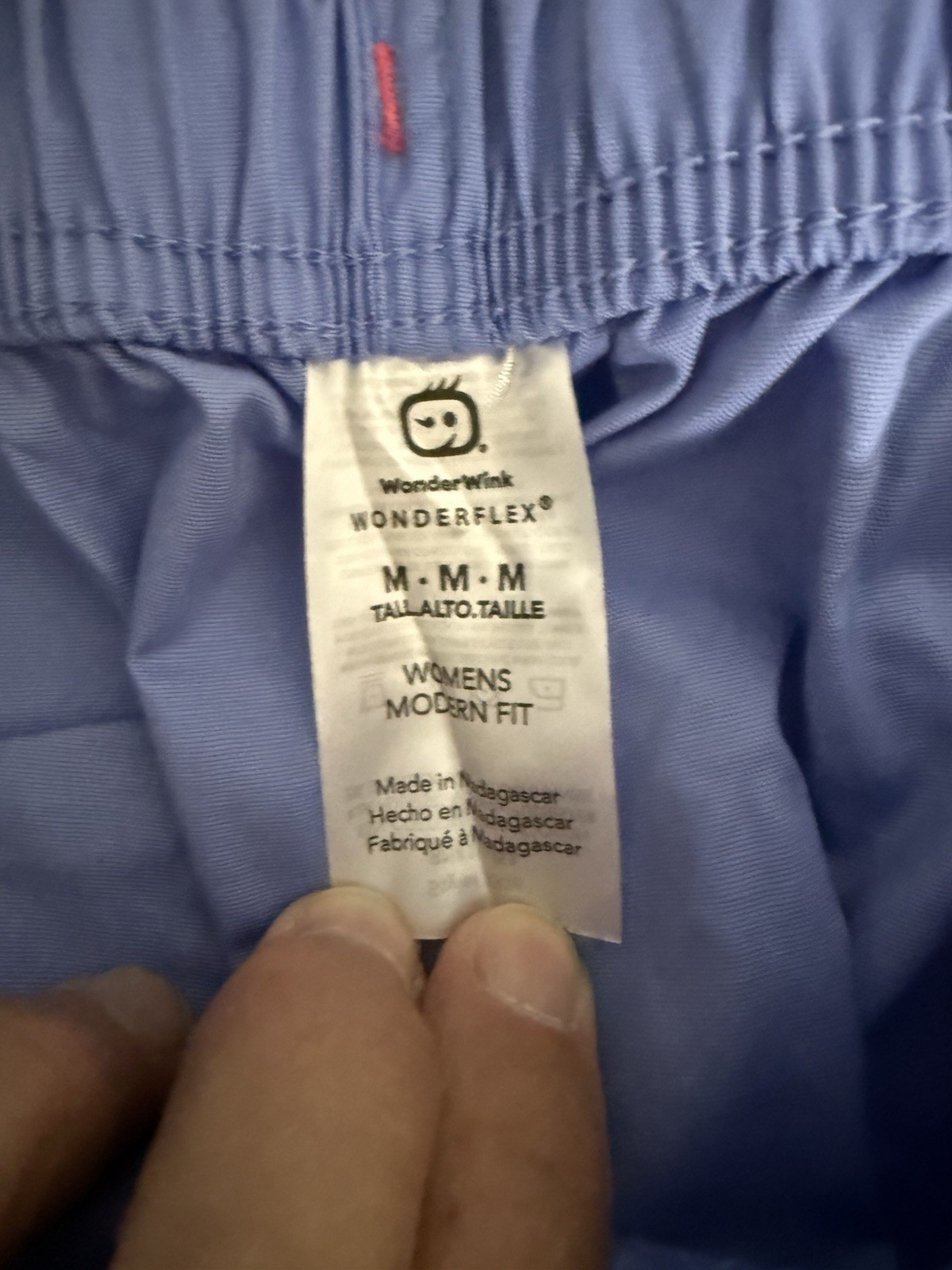 WonderWink WonderFlex 5308 Medium TALL Lavender Scrub Pant