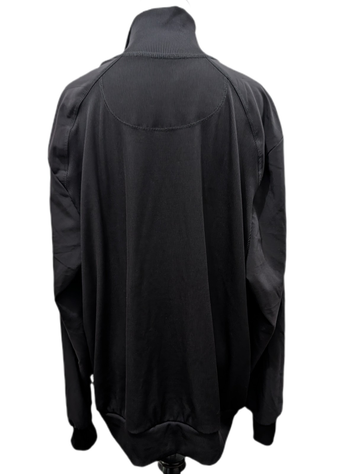Cherokee Infinity Zip Front Scrub Jacket Black Plus Size 3XL NWT Warm Up