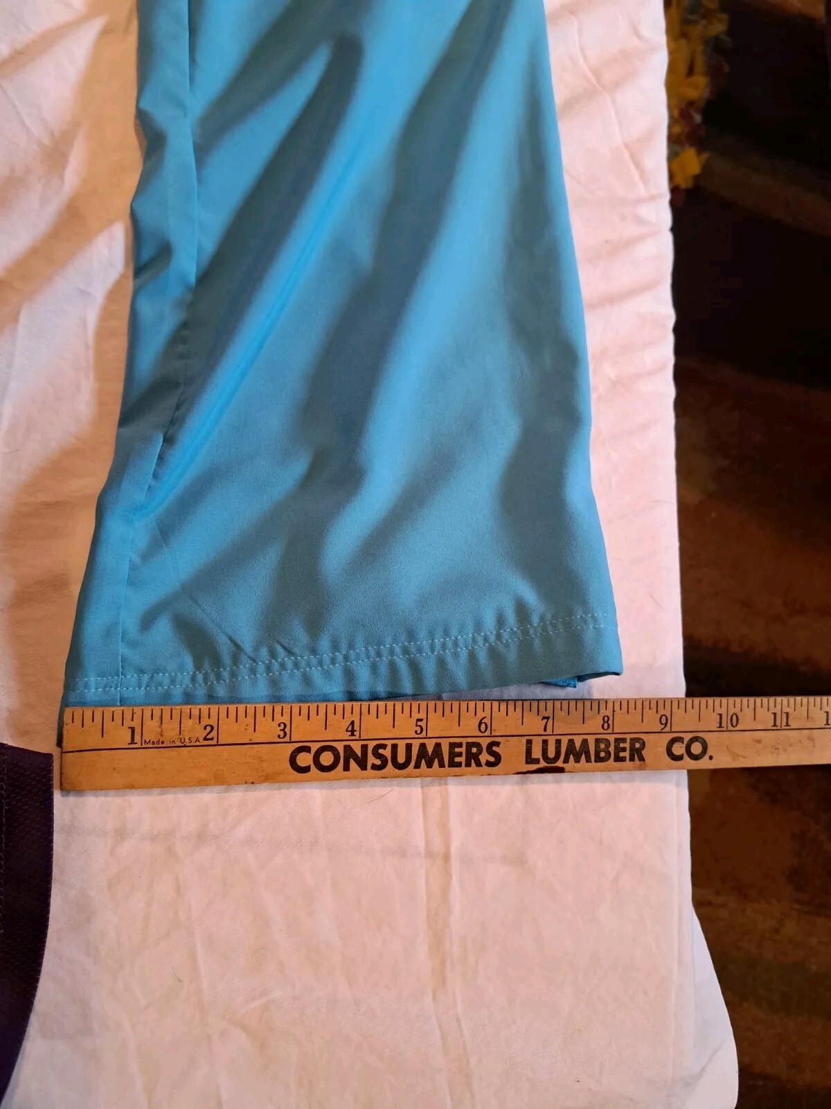 Butter Soft Stretch Scrub Pants Womens Size Medium Nurse Blue