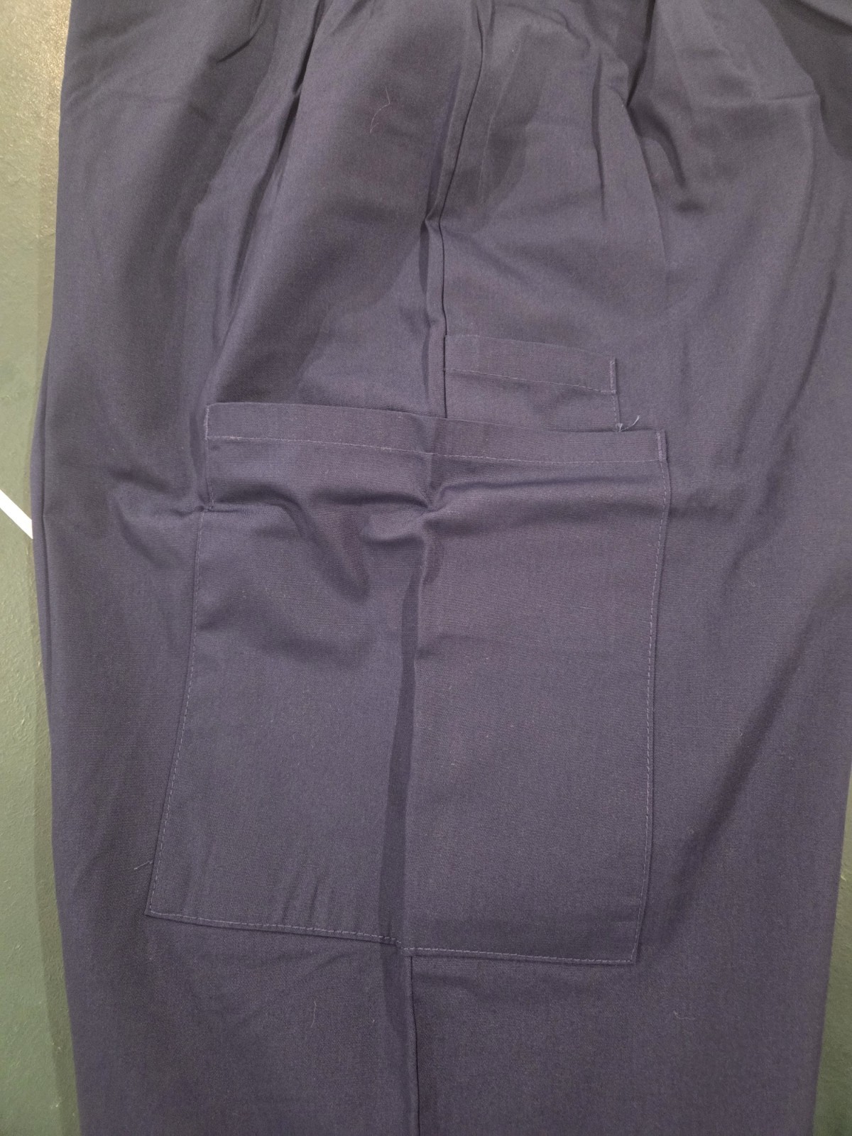 Lot of 5 Landau Scrub Zone Cargo Scrub Pants True Navy Medium #83221 FREE SHIP