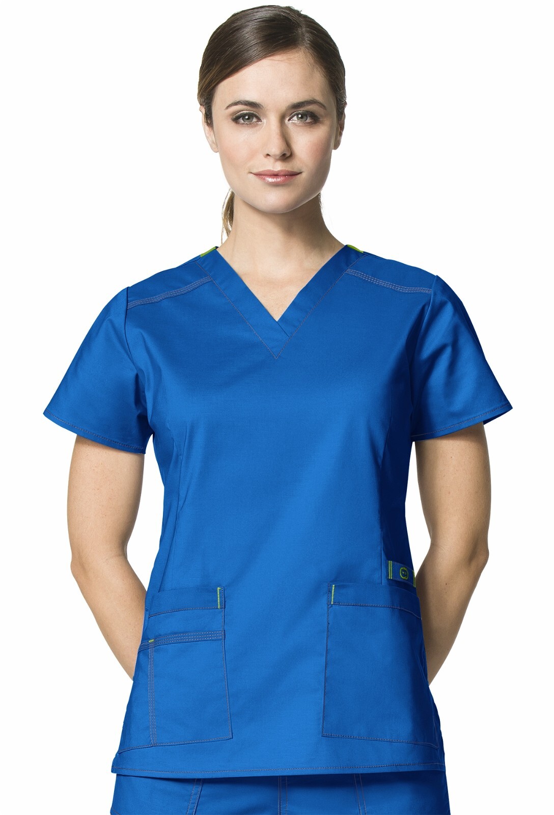 Wonder Wink Wonder Flex Women’s V-Neck Scrub Top 6108A CHOOSE COLOR & SIZE NEW
