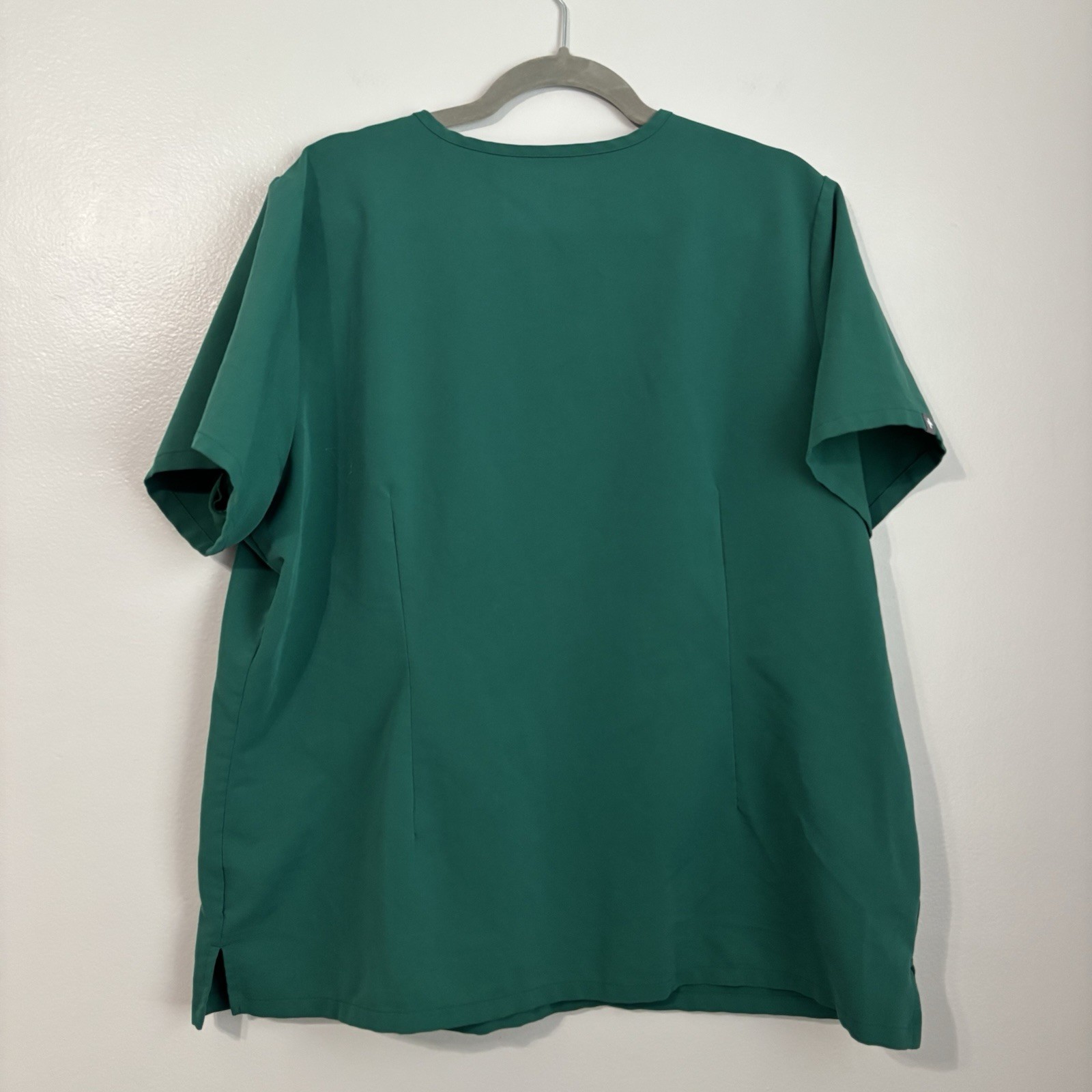 Figs Scrubs Casma Top Size XXL Technical Collection Hunter Green