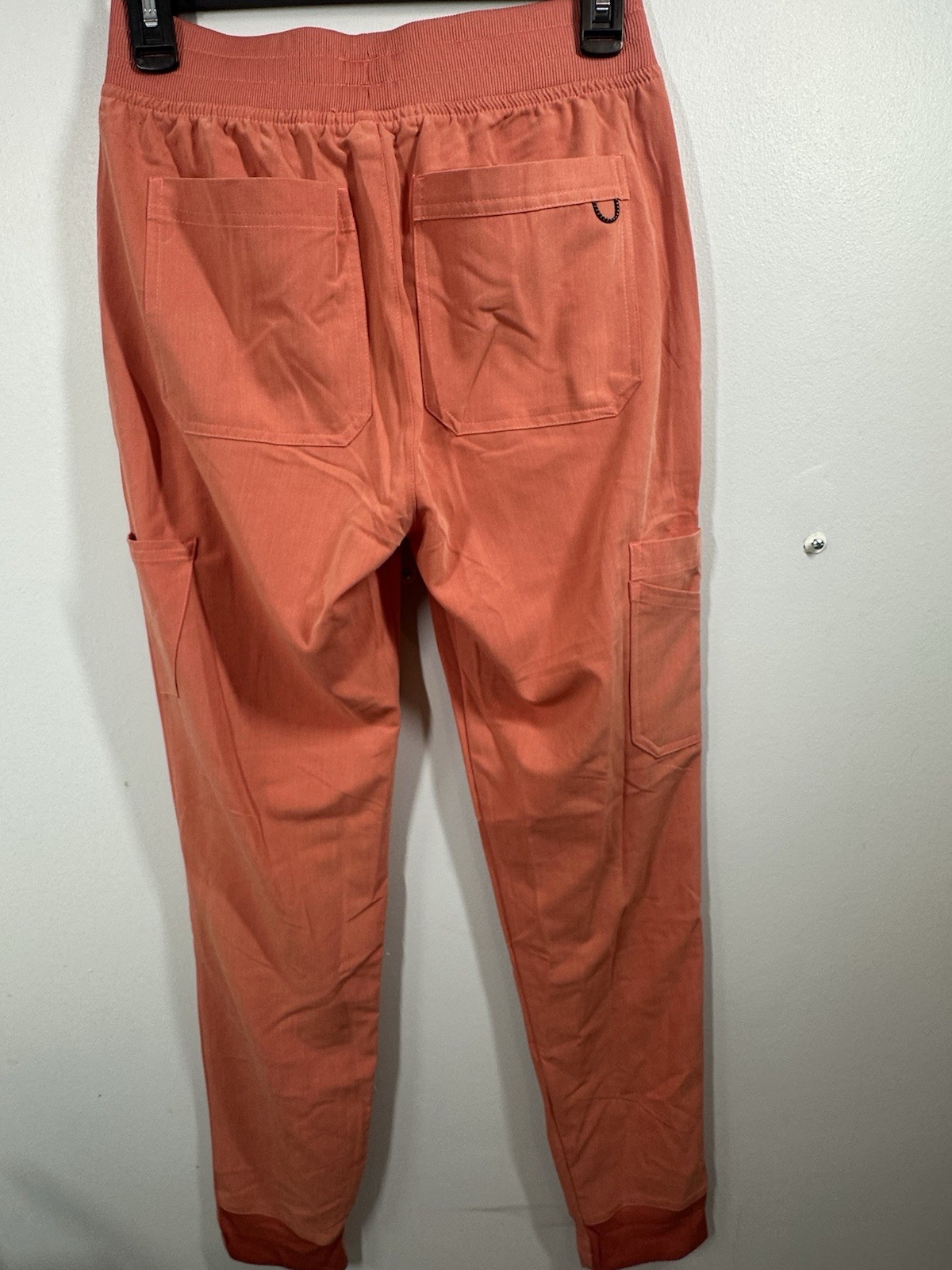 KOI Next Gen Everyday Hero Women’s 5-Pocket Cargo Scrub Pants Coral Small Tall