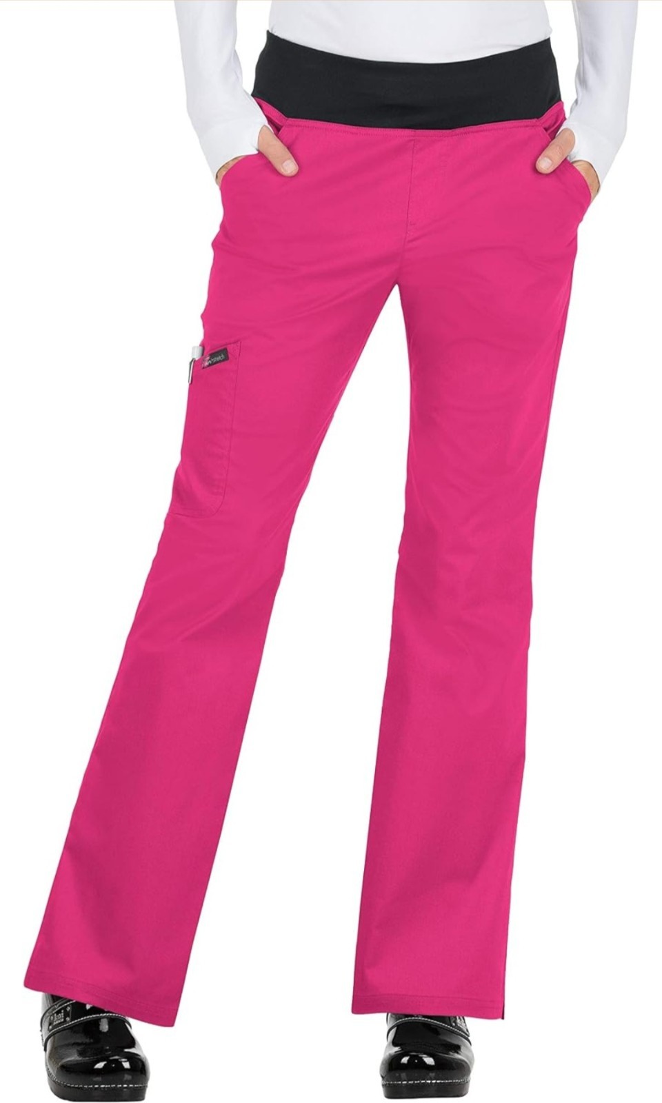 KOI Stretch Women’s Liza Pant Size L Regular Pink Uniform/scrubs/Nursing